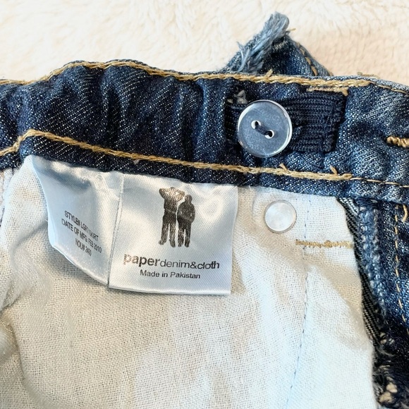 Girl’s Paper Denim & Cloth Distressed Denim Skirt - Picture 9 of 10